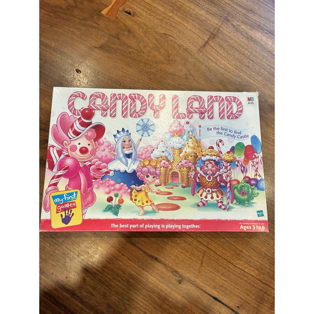 Candy Land Classic Style Board Game COMPLETE Milton Bradley 1999 Kids Children's